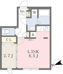 quador鶴舞の物件間取画像